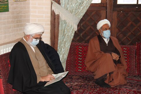 تصاویر / مراسم بزرگداشت طلبه جهادی حوزه علمیه قزوین برگزار شد