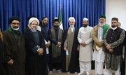 تصاویر/ آیت اللہ اعرافی کی ہندوستان کے اہل سنت علماء کے ساتھ ملاقات