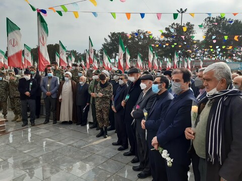 تصاویر/ گلباران تمثال مبارک امام و رژه موتورسوران در کاشان به مناسبت گرامی داشت 12  بهمن