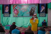 عشرہ فجر انقلاب اسلامی کے دوسرے روز جامع مسجد کرگل میں پر وقار تقریب