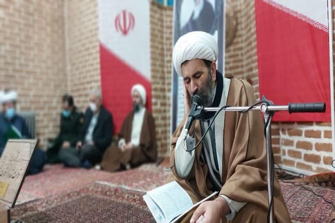 تصاویر/ مراسم گرامیداشت آیت الله صافی گلپایگانی درشهرستان تکاب