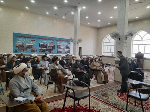 تصاویر/ برگزاری دوره مهارت‌های عمومی تدریس در حوزه علمیه خوزستان