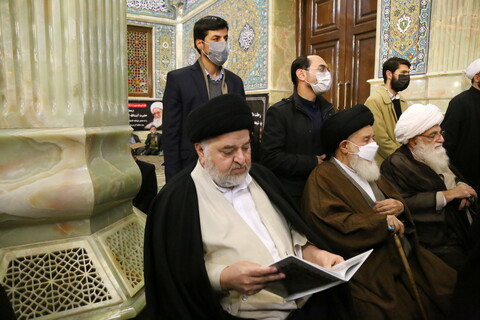 تصاویر / مراسم بزرگداشت مرحوم آیت‌الله العظمی صافی گلپایگانی در قم