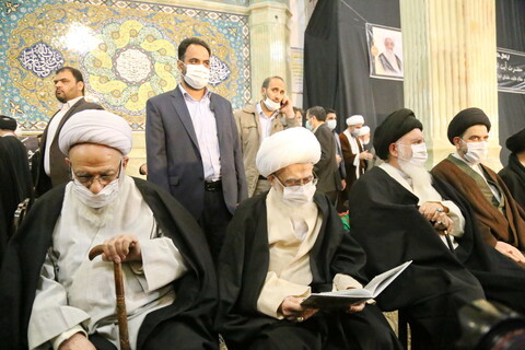 تصاویر / مراسم بزرگداشت مرحوم آیت‌الله العظمی صافی گلپایگانی در قم