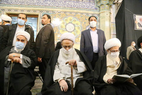 تصاویر / مراسم بزرگداشت مرحوم آیت‌الله العظمی صافی گلپایگانی در قم