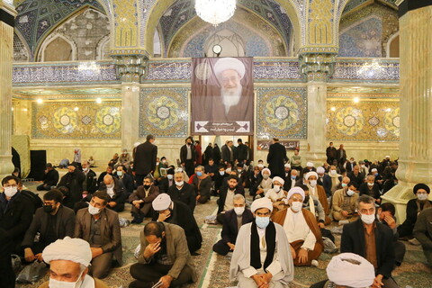 تصاویر / مراسم بزرگداشت مرحوم آیت‌الله العظمی صافی گلپایگانی در قم