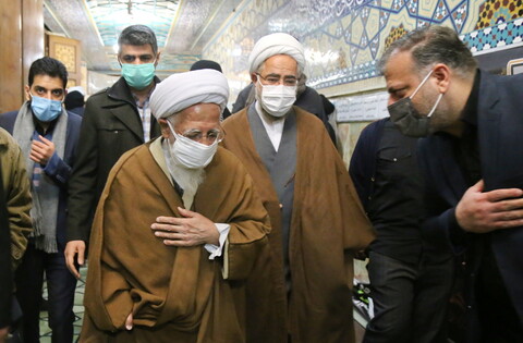 تصاویر / مراسم بزرگداشت مرحوم آیت‌الله العظمی صافی گلپایگانی در قم