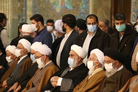 تصاویر / مراسم بزرگداشت مرحوم آیت‌الله العظمی صافی گلپایگانی در قم