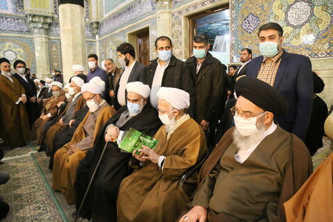 تصاویر / مراسم بزرگداشت مرحوم آیت‌الله العظمی صافی گلپایگانی در قم