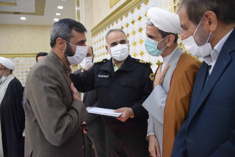  ۸۰ نفر از فعالان  امربه معرو ف و نهی از منکر اصفهان تجلیل شدند