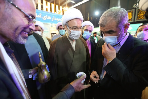 تصاویر/ بازدید نایب رئیس مجلس شورای اسلامی از نمایشگاه مسجد جامعه پرداز در مشهد