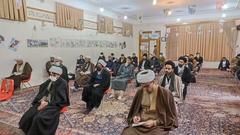 تصاویر / مراسم عزاداری شهادت امام هادی (ع) در مدرسه علمیه طالبیه تبریز