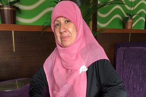 دینا سلیمان رئیس موسسه اسلامی از اندونزی
