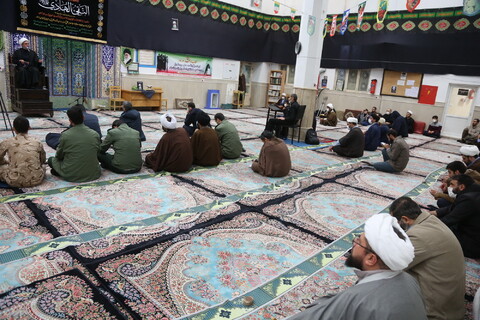سلسله نشست های جهاد تبیین ویژه ایام الله دهه فجر در مسجد امام خمینی(ره) پردیسان