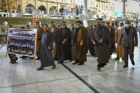 تصاویر/ مراسم بزرگداشت مرحوم آیت الله العظمی صافی گلپایگانی در مسجد خضراء نجف اشرف