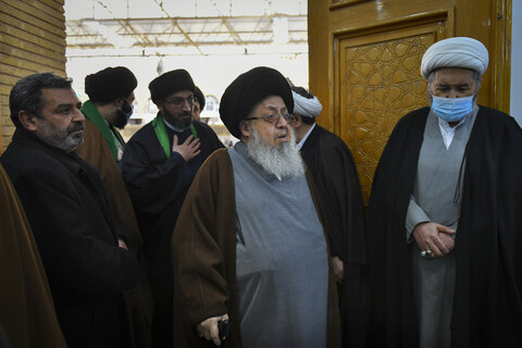 تصاویر/ مراسم بزرگداشت مرحوم آیت الله العظمی صافی گلپایگانی در مسجد خضراء نجف اشرف