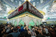 This is how the crowds of visitors commemorated the martyrdom of Imam Al-Hadi (PBUH)