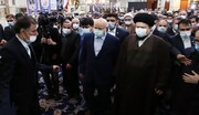 رئيس ونواب مجلس الشورى يجددون العهد مع مبادئ مؤسس الثورة الاسلامية