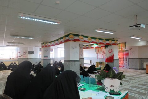تصاویر/ برگزاری جشنواره قرآنی در مدرسه علمیه الزهرا (س) شاهین دژ