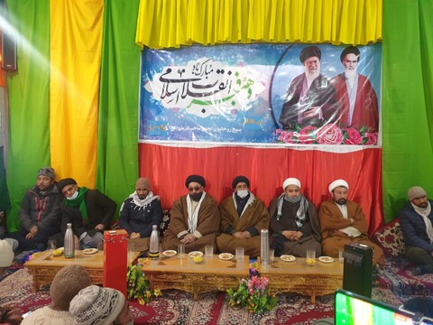 انقلاب اسلامی کی تینتالیسویں سالگرہ کے موقع پر انجمن صاحب الزمان عج کرگل لداخ کی جانب سے عظیم الشان تقریب