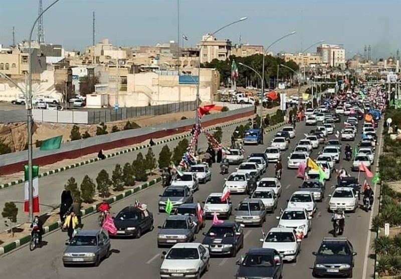 برگزاری راهپیمایی ۲۲ بهمن به صورت رژه خودرویی و موتوری در قزوین