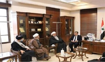 حضور رئیس جامعةالمصطفی در دانشگاه دمشق