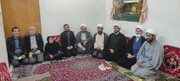 مدیر حوزه علمیه بوشهر با خانواده شهید ذبیحی دیدار کرد