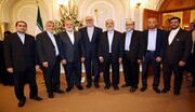 مشارکت رهبران حماس در مراسم سالگرد پیروزی انقلاب اسلامی در قطر