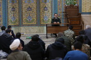 تصاویر/ سلسله نشست‌های جهاد تبیین ویژه ایام دهه فجر در مسجد امیرالمومنین(ع) پردیسان