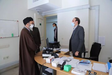 تصاویر/ بازدید نماینده ولی فقیه در آذربایجان شرقی از معاونت برنامه و بودجه استانداری