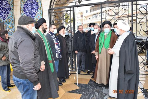 بازدید رئیس جامعة المصطفی العالمیه از مراکز دینی لبنان