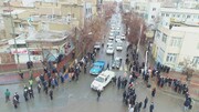 تصاویر/ راهپیمایی خودرویی و موتوری ۲۲ بهمن در شهرستان بوکان
