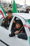 تصاویر/ راهپیمایی خودرویی مردم نقده در ۲۲ بهمن