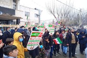تصاویر/ راهپیمایی ۲۲ بهمن در پیرانشهر