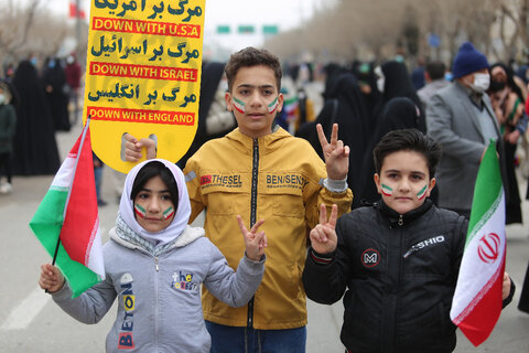راهپیمایی ۲۲ بهمن در بجنورد