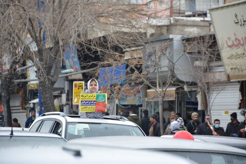 تصاویر/ خلق حماسه ای دیگر از مردم ارومیه در 22 بهمن