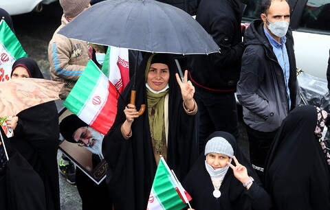 تصاویر راهپیمایی 22 بهمن در قم