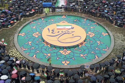 تصاویری از راهپیمایی ۲۲ بهمن در گیلان