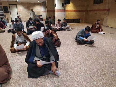 تصاویر/ جلسه اخلاق طلاب مدرسه علمیه امام صادق (ع) شهرستان قروه