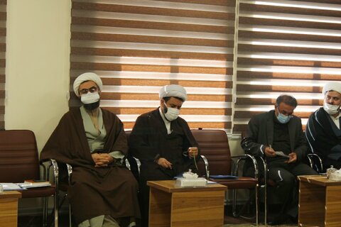 تصاویر/ جلسه ستاد امربه‌ معروف و نهی از منکر استان در دفتر نماینده ولی‌فقیه در کردستان