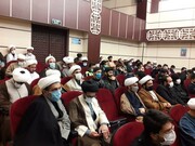 تصاویر/ شرکت روحانیون و طلاب مدرسه سفیران هدایت بیجار در جلسه توجیهی طلاب