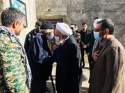 دیدار نماینده ولی فقیه در کاشان با ۴ خانواده شهید شهر مشکات