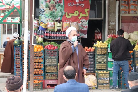 تصاویر/ اجرای متفاوت جشن میلاد حضرت علی(ع) توسط طلاب حوزه علمیه ارومیه