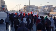 برگزاری مراسم تظاهرات در مناطق مختلف بحرین به مناسبت سالگرد انقلاب