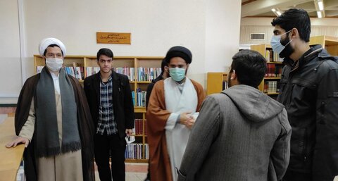 تصاویر/ بازدید طلاب مدرسه امیرالمومنین علی(ع) رشت از دانشگاه گیلان
