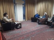 دیدار اعضای کمیته اجرایی دوازدهمین همایش ملی فرهنگ و مدیریت جهادی با آیت الله نورمفیدی