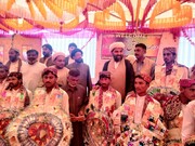 उम्मीद सहर फाउंडेशन पाकिस्तान द्वारा सामूहिक विवाह का आयोजन