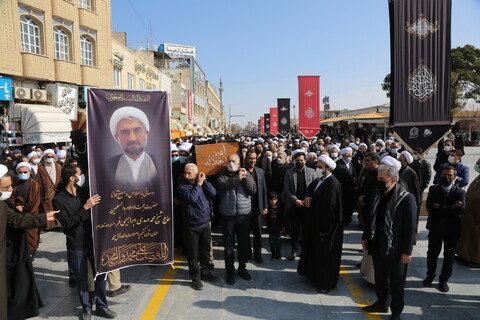 تصاویر/ مراسم تشییع و تدفین حجت الاسلام والمسلمین مرحوم ابراهیمی فر