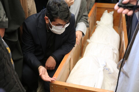 تصاویر/ مراسم تشییع و تدفین حجت الاسلام والمسلمین مرحوم ابراهیمی فر
