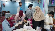 حضرت امام علی (ع) کے یوم ولادت کے موقع پر دہلی  میں فری میڈیکل کیمپ کا انعقاد